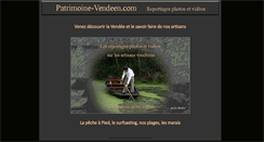 Desktop Screenshot of patrimoine-vendeen.com